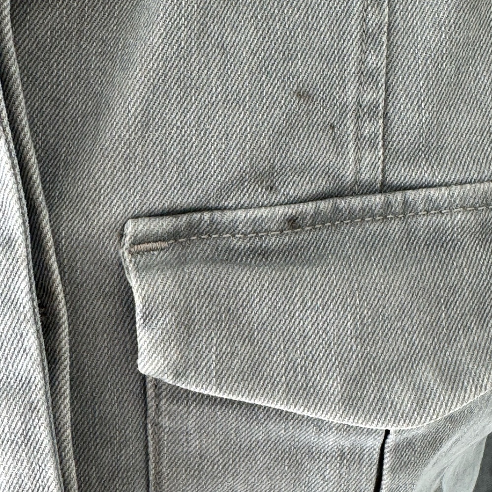 Joe's Jeans Gray Utility Jacket - Picture 6 of 14